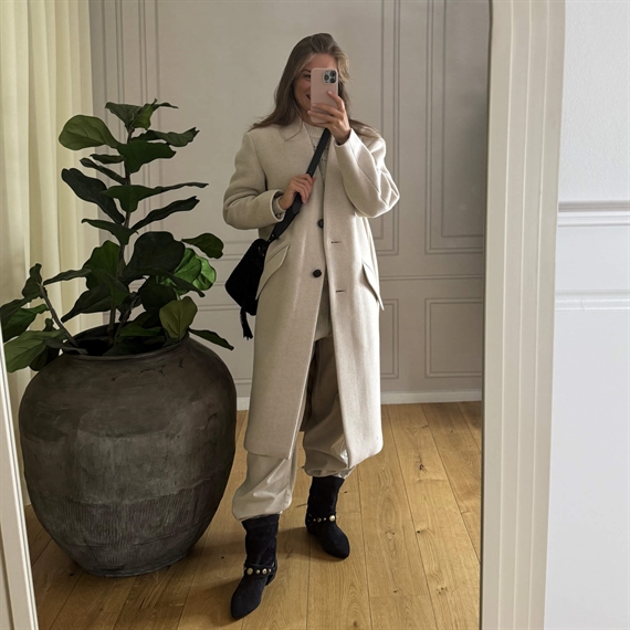 Isabel Marant Etoile Florane Jakke, Ecru 